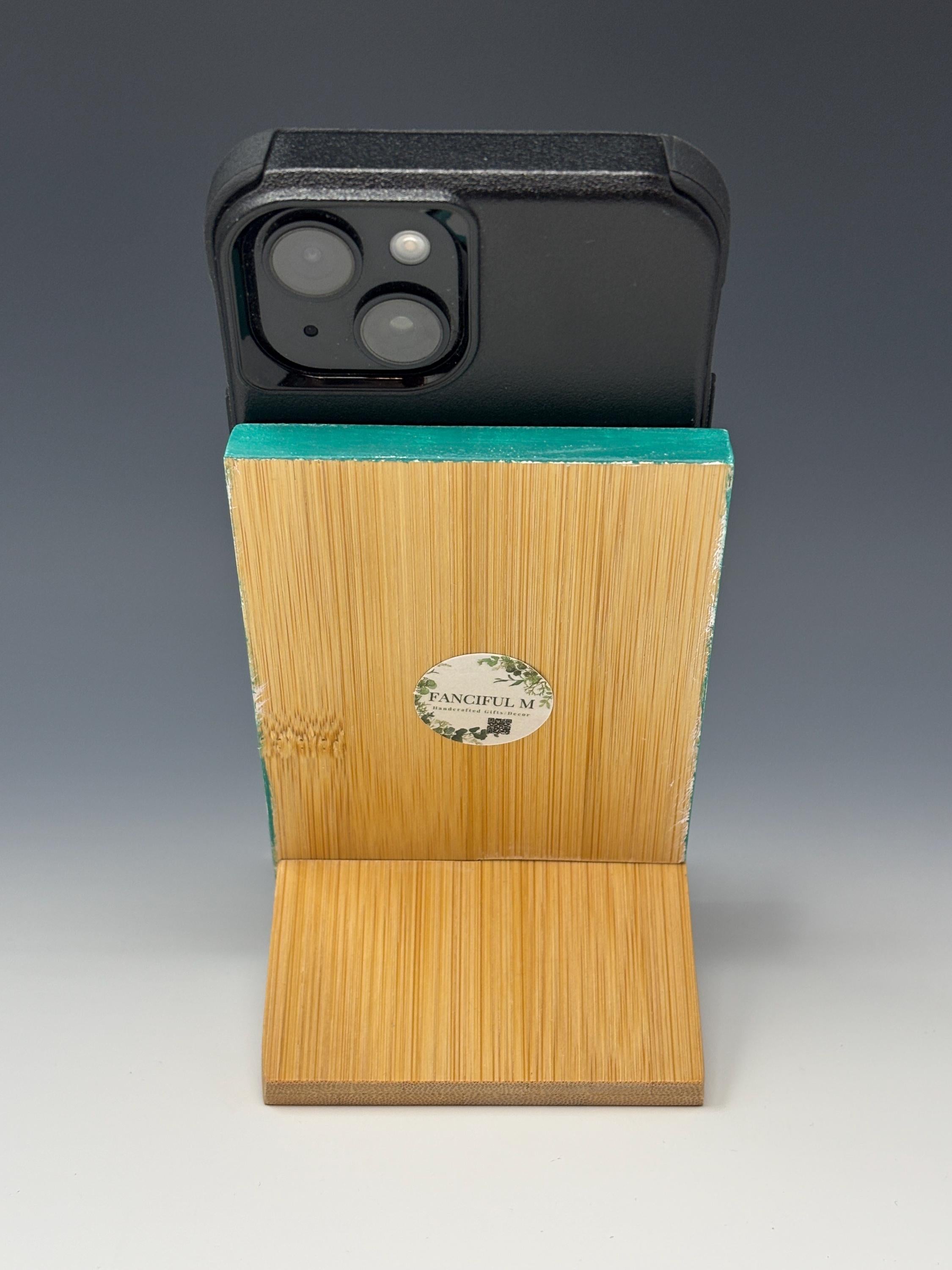 Bamboo Phone/Tablet Stand, Various Designs Available