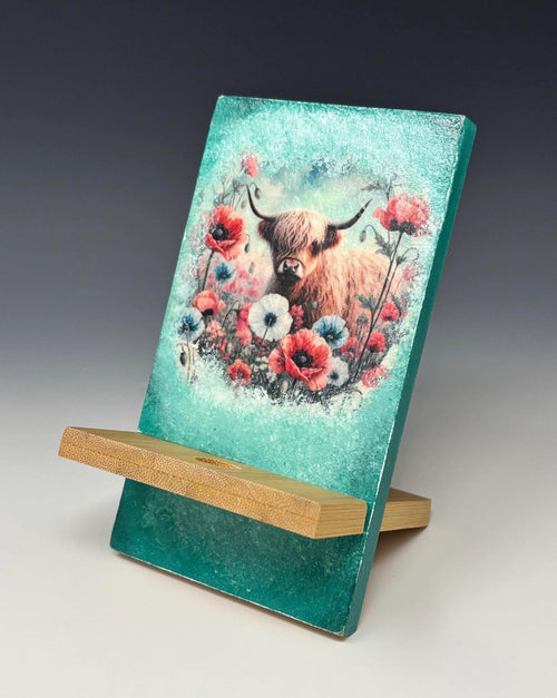 Bamboo Phone/Tablet Stand, Various Designs Available