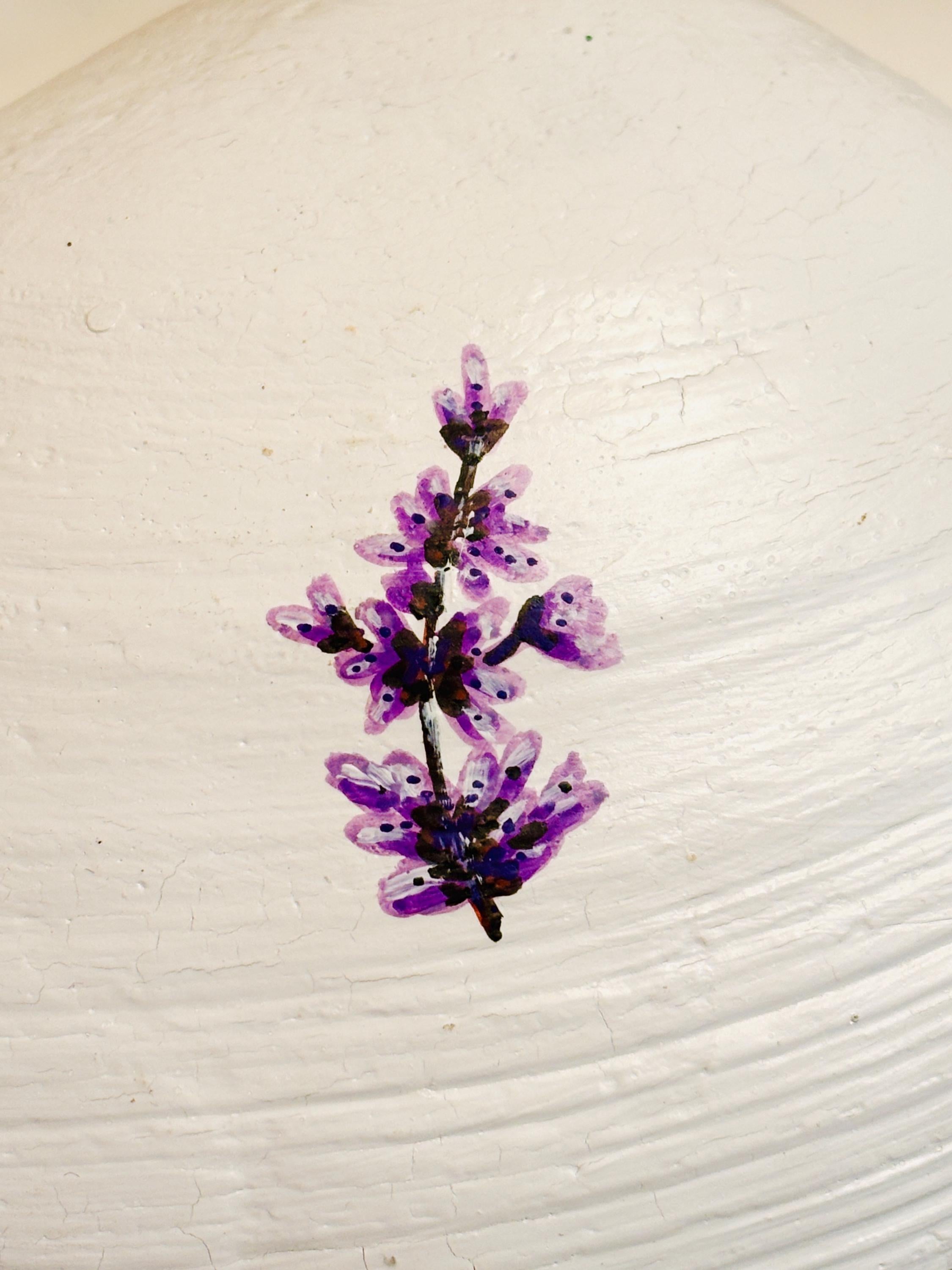 Vanity Ring, Soap or Trinket Dish, Lavender Design