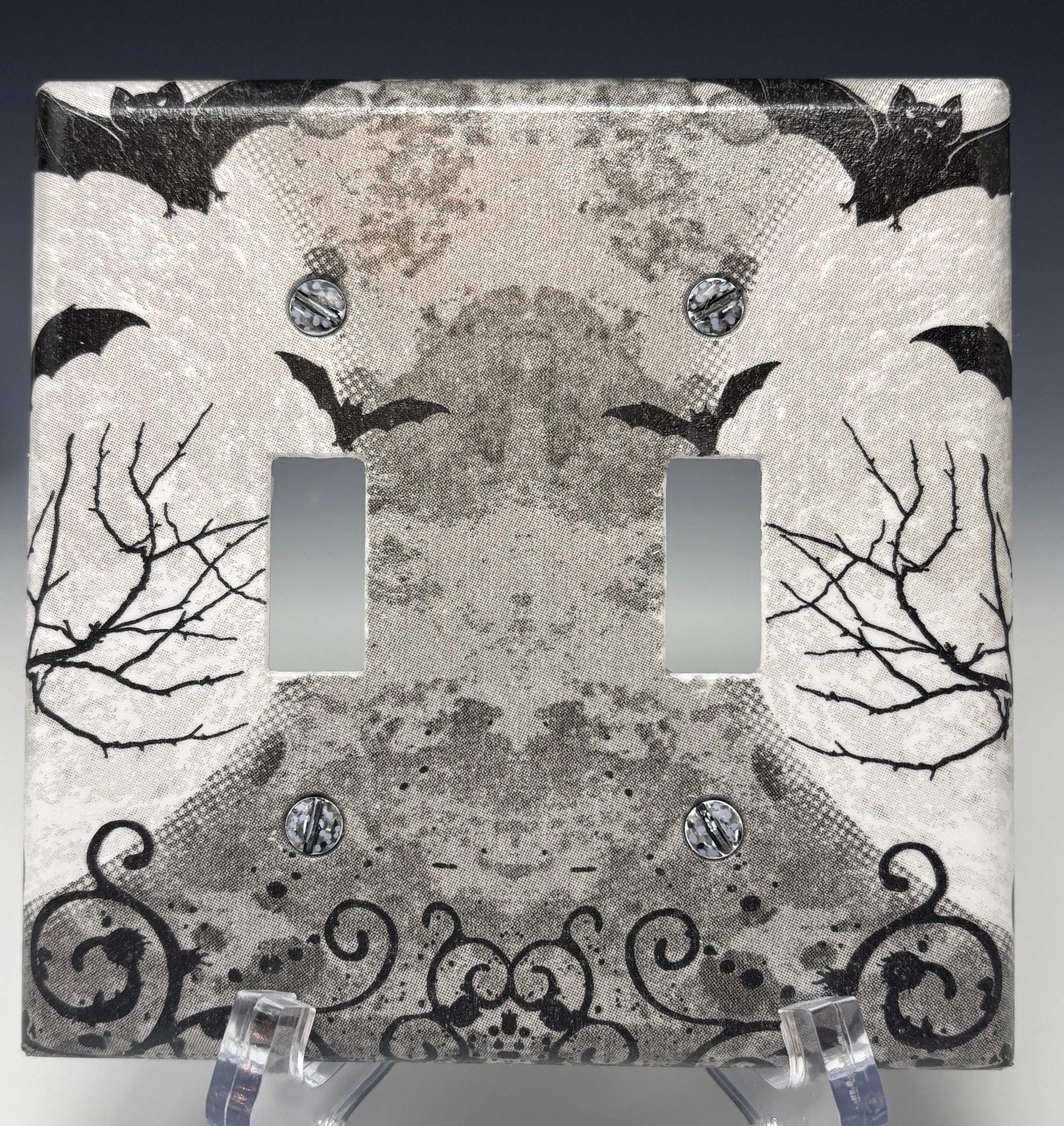 Decorative Light Outlet Cover Wall Plates, Spooky Night
