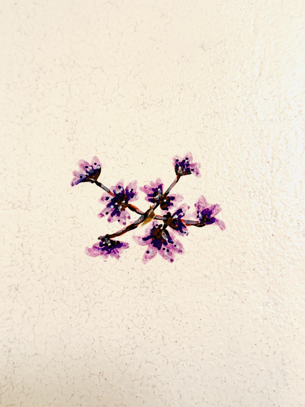 Vanity Tray, Lavender Design