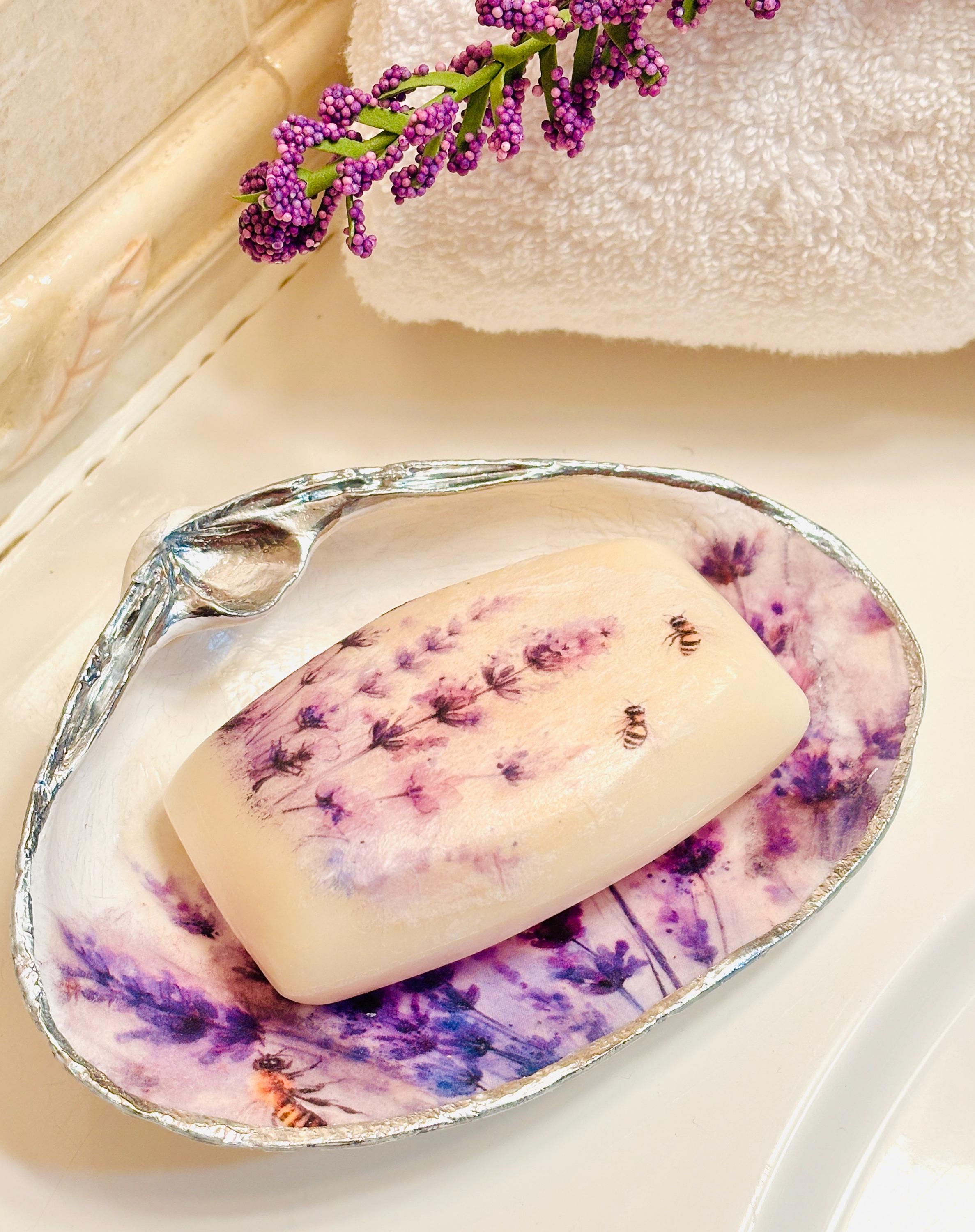 Vanity Decorative Soap, Lavender Design